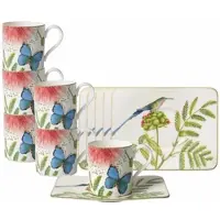 Villeroy & Boch Amazonia Kaffeetasse mit Untertasse 210 ml 6er Set