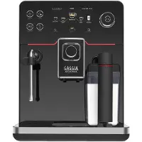 Gaggia Accademia , Espressomaschine, 1,6 l, Kaffeebohnen, Kaffeekapsel, Gemahlener Kaffee, Eingebautes Mahlwerk, 1900 W, Schwarz