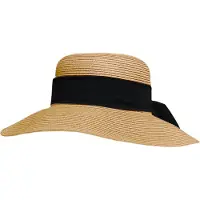 P.A.C. Kellii Classic Straw Hat dark beige - Größe L/XL 30541005