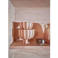 OYOY Living Toppu Schale Mini White/Black - Living Design Living Design, Weiß, Stein
