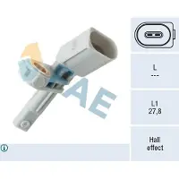 FAE ABS Sensor Raddrehzahl für VW Golf VII Schrägheck (5G1, BQ1, BE1, BE2) 78141