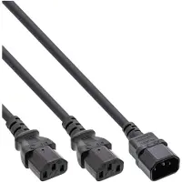 InLine Netz-Y-Kabel