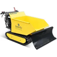 BAMATO Mini Raupendumper MTR-500H mit Kipphydraulik und Schneeschild