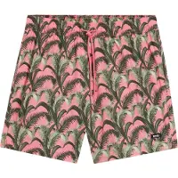 BOSS für Herren. 50561145 Badeanzug mit rosa Paspelierung mit Doppel-B-Monogramm (L), Strandbekleidung, Polyester