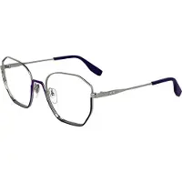 Karl Lagerfeld Damen KL356 532 Rahmen von BRILLEN Metall Violett Quadratisch Normal