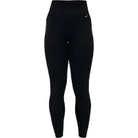 Aim'n Damen Hosen Ribbed Seamless Tights - Zwart - Größe L