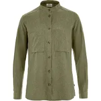 Fjällräven Women's Övik Hemp LS Shirt Halsband