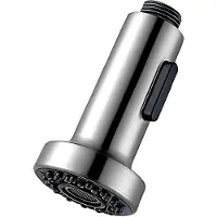 Markenlos Sprühkopf für Wasserhahn, Küchen- und Badarmatur (Silber, 1/2", Gebürstet)