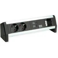 Bachmann 902.0814 DESK 2xCEE7/3 1xUSB A/C 22W 1xCM 9020814