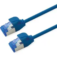 Roline Patchkabel Cat.6A (Class EA) S/FTP (PiMF), LSOH, PoE, blau, 10 m