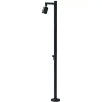 Eichenwald Ideal Modell 70 Gartendusche mit Heizband Frosto in Schwarz