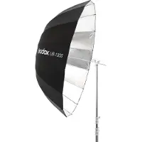 Godox UB-130S - Parabolisch reflektierender Studioschirm silber 130cm