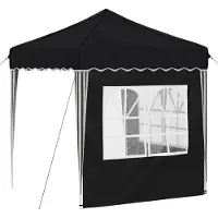 vidaXL Pop-up Partyzelt 195 x 195 x 245 cm Anthrazit Oxford-Stoff