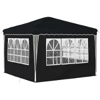 vidaXL Pop-up Partyzelt 288 x 288 x 245 cm Anthrazit Oxford-Stoff