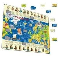 Tactic Wikinger-Puzzle, anspruchsvolles Logikspiel für Kinder ab 6 Jahren