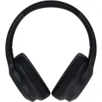 Devia Bluetooth 5.3 Kopfhörer in Schwarz 400 mAh kabellose On-Ear mit Mikrofon
