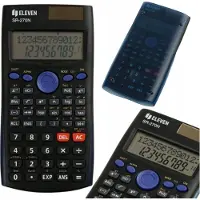 Eleven Taschenrechner SR-270N, schwarz, school