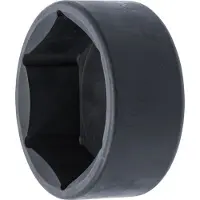 Bgs Kraft-Steckschlüssel-Einsatz Sechskant Antrieb Innenvierkant 20 mm (3/4") SW 90 mm für Iveco / Volvo / DAF - 6983