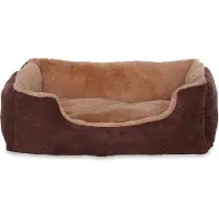 Famanu Hundebett – Beige/Braunes Hundekissen