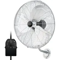 Coast Wandventilator Industriell 56cm, Ventilator 85° Oszillation, 30° verstellbare Neigungswinkel, 3 Geschwindigkeitsstufen, oszillierender Kopf