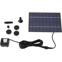 OEM Solar-Wasser-Wasserhahn-Kit mit 4 Düsen für Gartenbecken und Brunnen