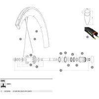 Mavic Comete Pro Carbon Hinterradfelge