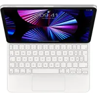 Apple Magic Keyboard für das iPad Air 11 Zoll (2026) M4 / (2025) M3 / (2024) M2 / Air 5 (2022) / Air 4 (2020) / Pro 11 (2018/2020/2021/2022) - QWERTZ / DE - Weiß