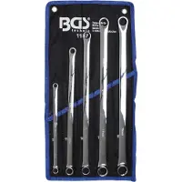 Bgs 1187 Doppelringschlüsselsatz, 8 - 19 mm, extra lang