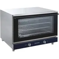 GastroHero Heißluftofen ECO – Groß, 4x GN 1/1, 400V, Dauerheizfunktion, Umluft, Edelstahlgehäuse, Profi-Tischgerät für Gastronomie
