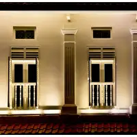 Nova Luce WALL WASHER LED Wandstrahler Schwarz 36W IP67 Warmweiss 100x6,5x12cm 9011161