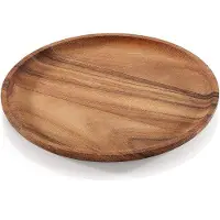 Famanu Servierbord aus Akazienholz - rund - 30,5 cm