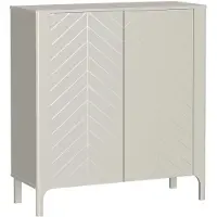 Masseno Kommode ALICANTE 103 cm Sideboard mit Schubladen und 2 Türen für Wohnzimmer Schlafzimmer Modern 103x40,5x95 cm Kaschmir