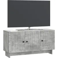 vidaXL TV-Schränk Betongrau 99 x 34,5 x 50 cm Holzwerkstoff