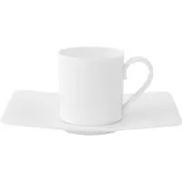 Villeroy & Boch Modern Grace Mokka-/Espressotasse mit Untertasse