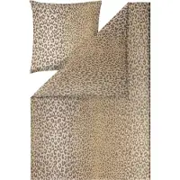Estella Bettwäsche Lionel" beige 1x 135x200 cm + 1x 80x80 cm"