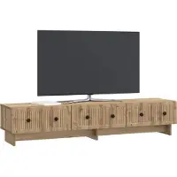vidaXL TV-Schränk 147 x 34,5 x 30 cm Artisan-Eiche Holzwerkstoff