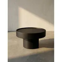 KADIMA DESIGN Couchtisch Schwarz, Metall, Einzigartiges Pilz-Design. 60x60x36 cm |