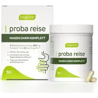 AixSwiss B.V. Nupure Proba Reise Magen Darm Komplett Kapseln 30 St