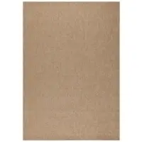 KADIMA DESIGN In- & Outdoor-Teppich Vintage Pflegeleicht Waschbar Strapazierfähig | Beige 140x200 cm Balkon Terrasse Küche Saugroboter | KASBERG –