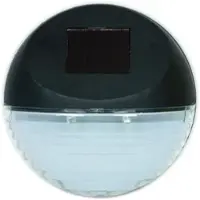 Gravidus 4er LED Solarlampe Zaun Wandleuchte