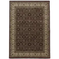 KADIMA DESIGN Teppich Flur Orient-Design Pflegeleicht Waschbar Strapazierfähig Wohnzimmer Schlafzimmer Rot 120x170 cm – SELVA von