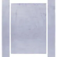 KADIMA DESIGN Teppich Flur Einfarbig Pflegeleicht Waschbar Strapazierfähig Wohnzimmer Schlafzimmer Silber 200x290 cm – NECKAR von