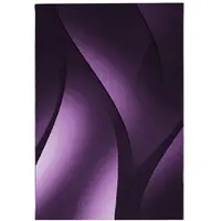 KADIMA DESIGN Teppich Schlafzimmer Ombre Elegant Waschbar Strapazierfähig Wohnzimmer Esszimmer Pflegeleicht Violett 160x230 cm – INN von