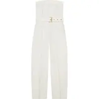 Armani Exchange für Damen. XW002255AF21335M0054 Weißer Marca-Overall weiß (M), Lässig, Baumwolle