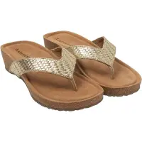 Lazamani Leia Teenslippers - Goudkleur - Maat 40