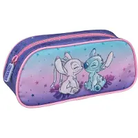 Lilo & Stitch STLG0699, Weiches Federmäppchen, Mehrfarbig, Abbildung, Drinnen/Draußen, Mädchen, Reißverschluss