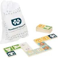 Bigjigs Hölzerne Dominosteine - Waldtiere
