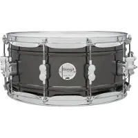 PDP Nickel auf Stahl schwarz Snaredrum 14 x 65