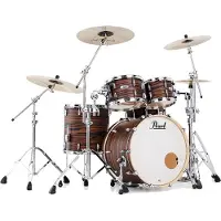 Pearl Professional Series 4-teiliger 22-Kesselsatz Matte Mocha Swirl