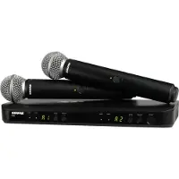 Shure BLX288/SM58 Combo S8 Dual Funksystem